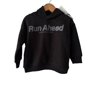 Zara Kids Black Hoodie NWT